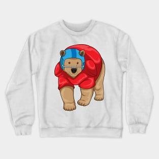 Bear American Football Crewneck Sweatshirt